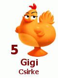 5. Gigi Csirke 5. Gigi Csirke