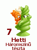 7. Hetti Háromszínű tészta 7. Hetti Háromszínű tészta