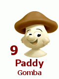 9. Paddy Gomba 9. Paddy Gomba