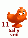 11. Sally Virsli 11. Sally Virsli