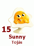 15. Sunny Tojás 15. Sunny Tojás