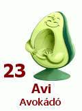 23. Avi Avokádó 23. Avi Avokádó