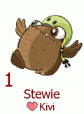 1. Stewie Kivi 1. Stewie Kivi
