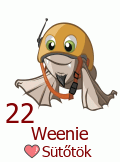 22. Weenie Sütőtök 22. Weenie Sütőtök